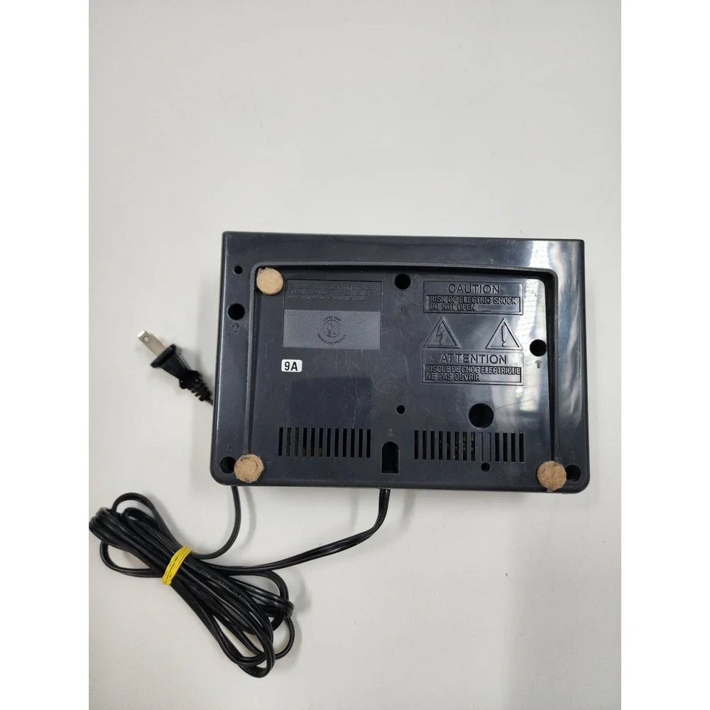 Sony Dream Machine FM AM Digital Clock Radio ICF-C2W Black Vintage Alarm Clock